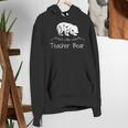 Teacher Bear For Educators Teacher Appreciation Women's Hoodie, funny gift