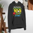 My Teacher Survived 100 Days Of Me Women's Hoodie, funny gift My Teacher Survived 100 Days Of Me Women's Hoodie, funny gift