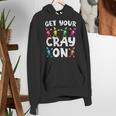 Teacher's Get Your Cray On Dabbing Crayons Women's Hoodie, funny gift Teacher's Get Your Cray On Dabbing Crayons Women's Hoodie, funny gift