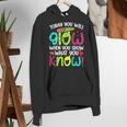Today You Will Glow When You Show What You Know Teachers Day Women's Hoodie, funny gift Today You Will Glow When You Show What You Know Teachers Day Women's Hoodie, funny gift