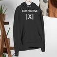 Top Math Teacher Joke Men Women Fun Stay Positive Women's Hoodie, funny gift