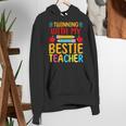Twinning With My Bestie Teacher Boy Spirit Week Twin Day Women's Hoodie, funny gift
