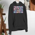 Twinning With My Teacher Bestie Teaching Partner Women's Hoodie, funny gift