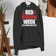 We Wear Red For Red Ribbon Week Awareness Mothers Teachers Women's Hoodie, funny gift We Wear Red For Red Ribbon Week Awareness Mothers Teachers Women's Hoodie, funny gift