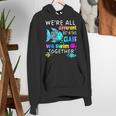 We'Re All Different But We Swim Together Elementary Teacher Women's Hoodie, funny gift We'Re All Different But We Swim Together Elementary Teacher Women's Hoodie, funny gift