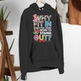 Why Fit In Doctor Teacher Cat In Hat Cool Autism Awareness Men Women Kids Women's Hoodie, funny gift Why Fit In Doctor Teacher Cat In Hat Cool Autism Awareness Men Women Kids Women's Hoodie, funny gift