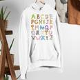 ABC Animals Alphabet Graphic Boys Girls Kindergarten Teacher Women's Hoodie, funny gift ABC Animals Alphabet Graphic Boys Girls Kindergarten Teacher Women's Hoodie, funny gift