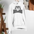 Bulldogs Teacher Student School Sports Fan Team Spirit Women's Hoodie, funny gift