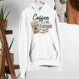 Coffee Gives Me Teacher Power Teacher Elementary Women Women's Hoodie, funny gift Coffee Gives Me Teacher Power Teacher Elementary Women Women's Hoodie, funny gift