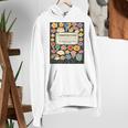 Composition Notebook Costume Teacher Matching Halloween Book Women's Hoodie, funny gift