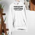 THIS IS MY COSTUME Eraser Teacher Halloween Costume Women's Hoodie, funny gift