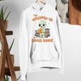 Cute Halloween Teacher Librarian Mummy Reading Books Women's Hoodie, funny gift Cute Halloween Teacher Librarian Mummy Reading Books Women's Hoodie, funny gift