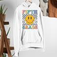 Fifth Grade Team Teachers Boys Girls Retro Smile 5th Grade Women's Hoodie, funny gift