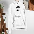 French Teacher Halloween Bonjour Ghost Women's Hoodie, funny gift