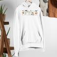 Ghosts Reading Books Library Halloween Teacher Men Women Kid Women's Hoodie, funny gift