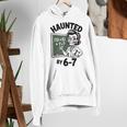 Haunted 67 Skeleton Math Teacher Halloween Costume Math Pun Women's Hoodie, funny gift Haunted 67 Skeleton Math Teacher Halloween Costume Math Pun Women's Hoodie, funny gift