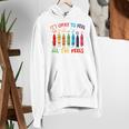 Its Okay To Feel All The Feels Mood Color Crayons Teacher Women's Hoodie, funny gift Its Okay To Feel All The Feels Mood Color Crayons Teacher Women's Hoodie, funny gift