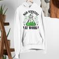Mad Scientist Science Teacher Halloween Costume Teen Girls Women's Hoodie, Science Teacher Hoodies, funny gift