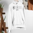 Music Notes Shirt Shh Quarter Fermata Teacher Women's Hoodie, funny gift