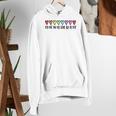 Music Teacher Hearts Music Teaching Women's Hoodie, funny gift