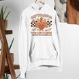 One Thankful Teacher Thanksgiving Retro Groovy Fall Teachers Women's Hoodie, Groovy Teacher Hoodies, funny gift One Thankful Teacher Thanksgiving Retro Groovy Fall Teachers Women's Hoodie, Groovy Teacher Hoodies, funny gift