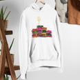 Reading Books Librarian Reader Nerd I'm Ok Teacher School Women's Hoodie, funny gift