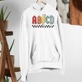 Rock Abcd Back To School Abcd Preschool Teacher Appreciation Women's Hoodie, funny gift Rock Abcd Back To School Abcd Preschool Teacher Appreciation Women's Hoodie, funny gift