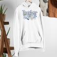 Teacher Blue Chinoiserie Coquette Bow Heart Teacher Life Women's Hoodie, funny gift Teacher Blue Chinoiserie Coquette Bow Heart Teacher Life Women's Hoodie, funny gift
