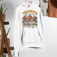 Thankful For My Preschool Turkeys Thanksgiving Teacher Fall Women's Hoodie, funny gift