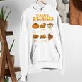 Thankful Syllables Teacher Thanksgiving Educational Kids Women's Hoodie, funny gift
