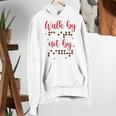 Visually Impaired Teacher Braille Bible Verse Walk By Faith Women's Hoodie, funny gift Visually Impaired Teacher Braille Bible Verse Walk By Faith Women's Hoodie, funny gift