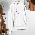 I Wear Pink For My Teacher Breast Cancer Awareness Support Men Women Women's Hoodie, funny gift