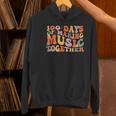 100 Days Of School Music Teacher Women's Hoodie, gift for family, gift for coworker