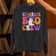 1st Grade Boo Crew Halloween First Grade Halloween Teacher Women's Hoodie, First Grade Teacher Hoodies, gift for family, gift for coworker