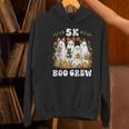 5K Boo Crew Halloween Teacher K5 Floral Ghost Trick Or Teach Women's Hoodie, gift for family, gift for coworker 5K Boo Crew Halloween Teacher K5 Floral Ghost Trick Or Teach Women's Hoodie, gift for family, gift for coworker