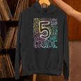 5th Grade Typography Team Fifth Grade Teacher Back To School Women's Hoodie, gift for family, gift for coworker 5th Grade Typography Team Fifth Grade Teacher Back To School Women's Hoodie, gift for family, gift for coworker