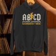 ABCD Kindergarten Rocks Pencil Lightning Students Teachers Women's Hoodie, gift for family, gift for coworker