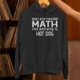 The Answer Is Hot Dog Math Teacher Student Women's Hoodie, gift for family, gift for coworker The Answer Is Hot Dog Math Teacher Student Women's Hoodie, gift for family, gift for coworker