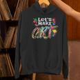 Lets Make Art Colerful Artists Painter Art Teacher Men Women Girls Kids Women's Hoodie, gift for family, gift for coworker