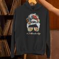 Art Teacher Life Messy Bun Back To School Art Teacher Women's Hoodie, gift for family, gift for coworker