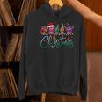 ASL Christmas Buffalo Plaid Teacher American Sign Language Women's Hoodie, gift for family, gift for coworker ASL Christmas Buffalo Plaid Teacher American Sign Language Women's Hoodie, gift for family, gift for coworker
