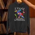 Autism Awareness Teacher I Teach Awesome Superheroes Women's Hoodie, gift for family, gift for coworker Autism Awareness Teacher I Teach Awesome Superheroes Women's Hoodie, gift for family, gift for coworker