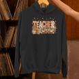 Autumn Pumpkin Thanksgiving Coffee Floral Teacher Fall Women's Hoodie, gift for family, gift for coworker Autumn Pumpkin Thanksgiving Coffee Floral Teacher Fall Women's Hoodie, gift for family, gift for coworker