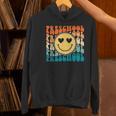 Back To School Groovy Smile Preschool Teachers Students Kids Women's Hoodie, gift for family, gift for coworker Back To School Groovy Smile Preschool Teachers Students Kids Women's Hoodie, gift for family, gift for coworker