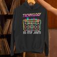 Back To School Retro Technology Is My Jam 80's Teacher Women's Hoodie, gift for family, gift for coworker Back To School Retro Technology Is My Jam 80's Teacher Women's Hoodie, gift for family, gift for coworker