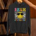 Bruh It's Fri-Yay Friday Weekend Smile Face Teacher Student Women's Hoodie, gift for family, gift for coworker