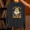 You Can't Scare Me I Teach 2nd Grade Halloween Teacher Ghost Women's Hoodie, 2nd Grade Teacher Hoodies, gift for family, gift for coworker