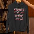 Christmas Alphabet Candy Cane Teachers Students Candy Cane For Men Women Kids Women's Hoodie, gift for family, gift for coworker