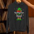 Christmas Kindergarten Elf Squad Teacher Student Women's Hoodie, gift for family, gift for coworker