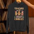 Christmas Teacher Of Smart Cookies Gingerbread Man Teaching Women's Hoodie, gift for family, gift for coworker